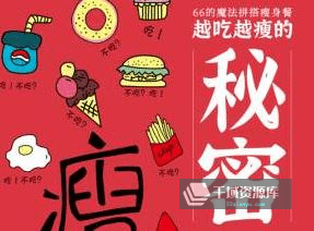 越吃越瘦的秘密丨月瘦10斤不反弹音频百度云网盘下载M4A-千域资源库