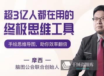 《超3亿人都在用的终极思维工具-摩西》[视频+课件][MP4/PDF/3.31GB]百度网盘-千域资源库