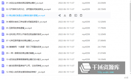 黄力泓5套全集-《商业模式创新和顶层设计课程全5套》[视频/PDF/14.51GB]百度网盘-千域资源库