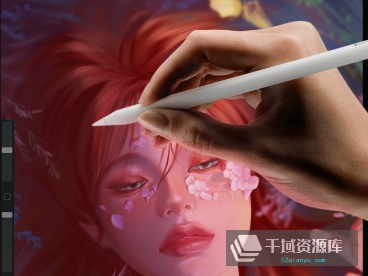 《ipad零基础procrete插画课程》MP4视频课程+素材包[MP4/brush/1.29GB]百度网盘-千域资源库