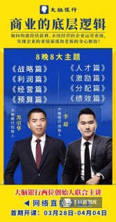 《2022大脑银行-商业的底层逻辑》带课件[MP4/docx25.35GB]百度网盘千域资源库