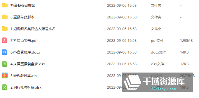 然哥《精品小白课》带你迅速抖音涨粉10万,送课件/素材[2.01GB/MP4/PDF]-千域资源库
