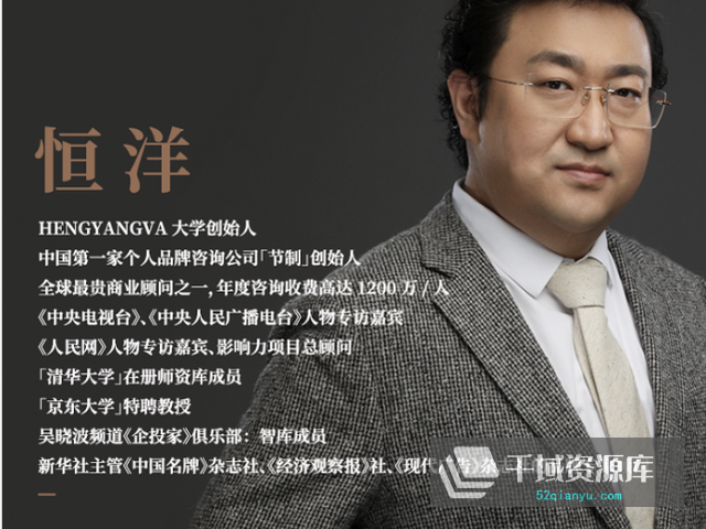 恒洋商业思维-4套合集《财富思维认知提升课》抖音1280[MP4/12.11GB]-千域资源库