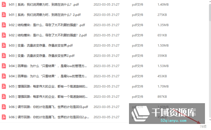 刘润-《商业洞察力30讲》[MP3/PDF/240MB]百度网盘-千域资源库