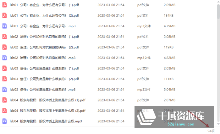 刘松博-《公司治理30讲》[MP3/PDF/251MB]百度网盘-千域资源库